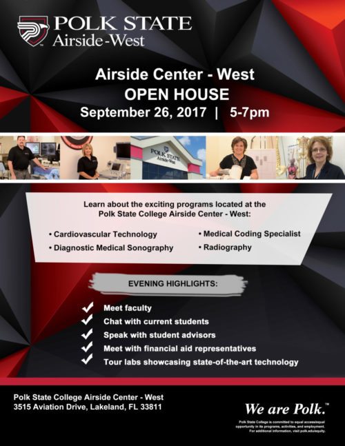 airside wesr open house flier