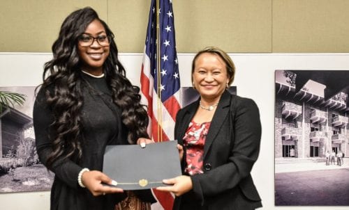 Scholarship winner