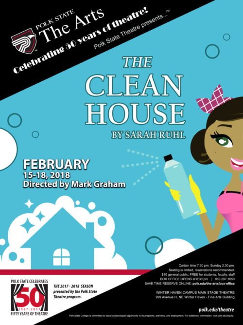 A clean house theatre poster