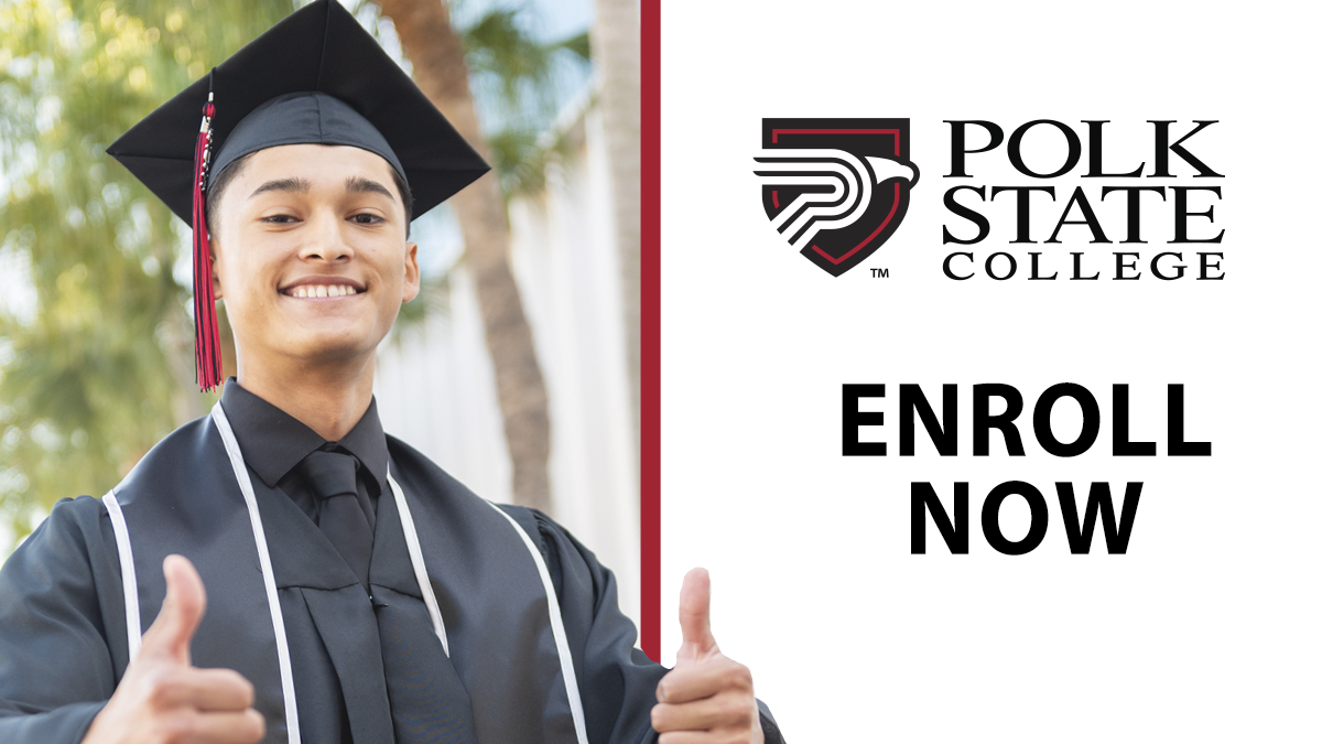 Enrollment is open for the Fall 2025 Semester at Polk State College