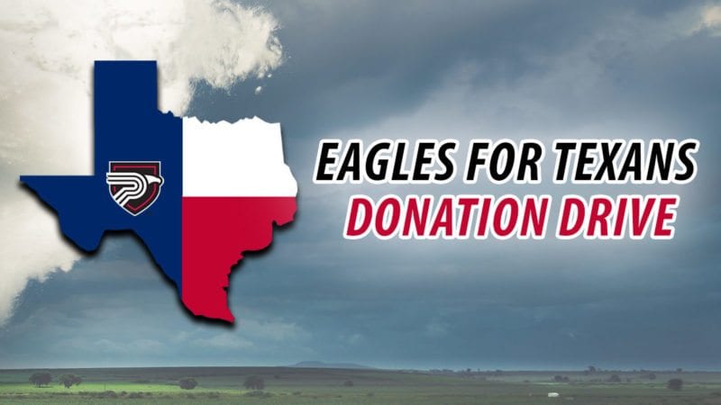 Eagles for Texas Donation Drive