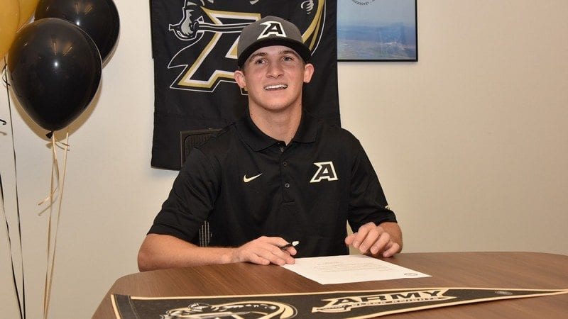 Polk State Chain of Lakes Collegiate High School senior Austin Taylor will attend the U.S. Military Academy Preparatory School in West Point, N.Y., on a baseball scholarship.