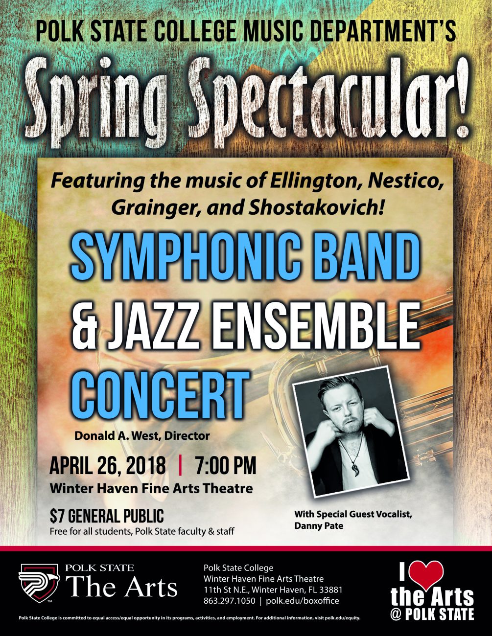 Polk State College Symphonic Band & Jazz Ensemble Concert Spring