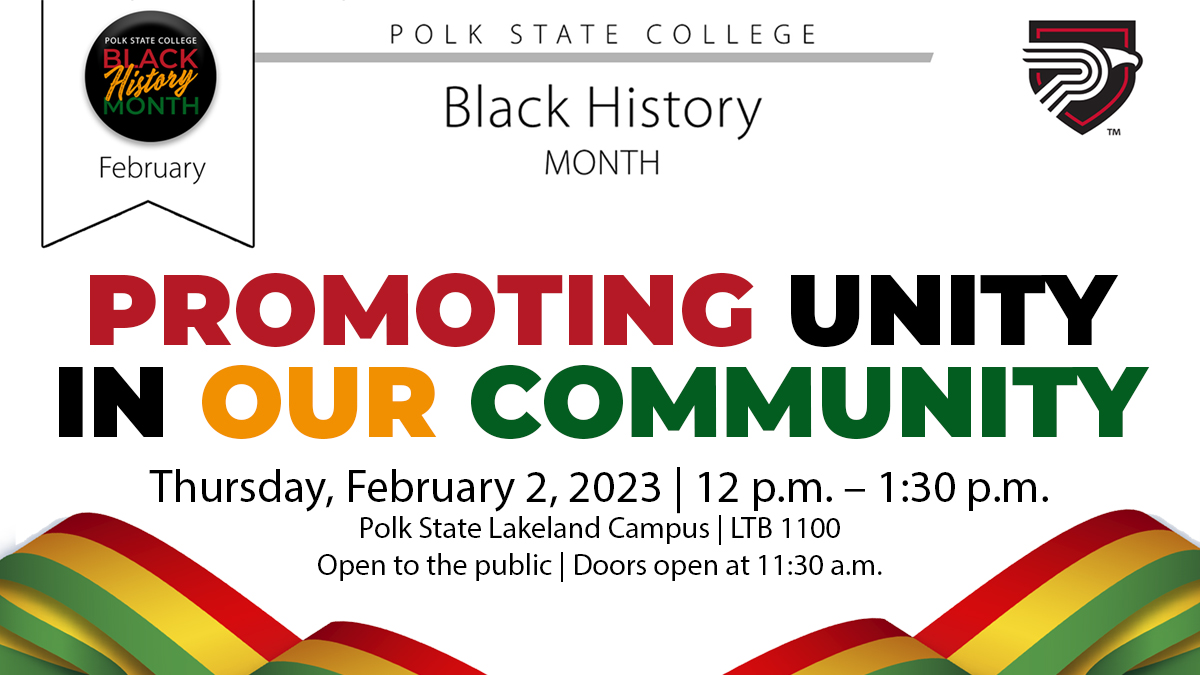 Polk State to kick off Black History Month celebration | Polk State College