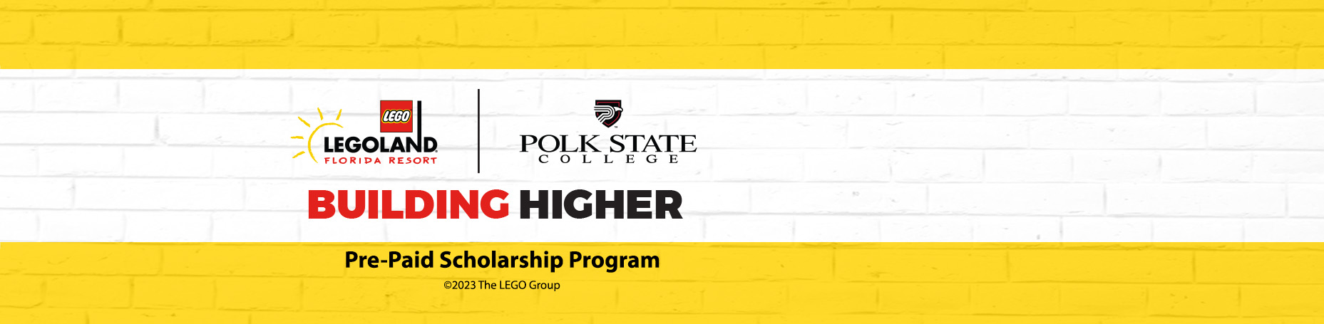 LEGOLAND Building Higher Pre-Paid Scholarship