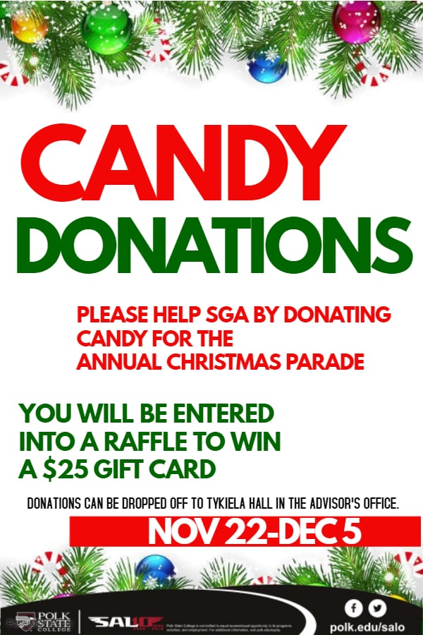Candy Donation Drive Polk State College