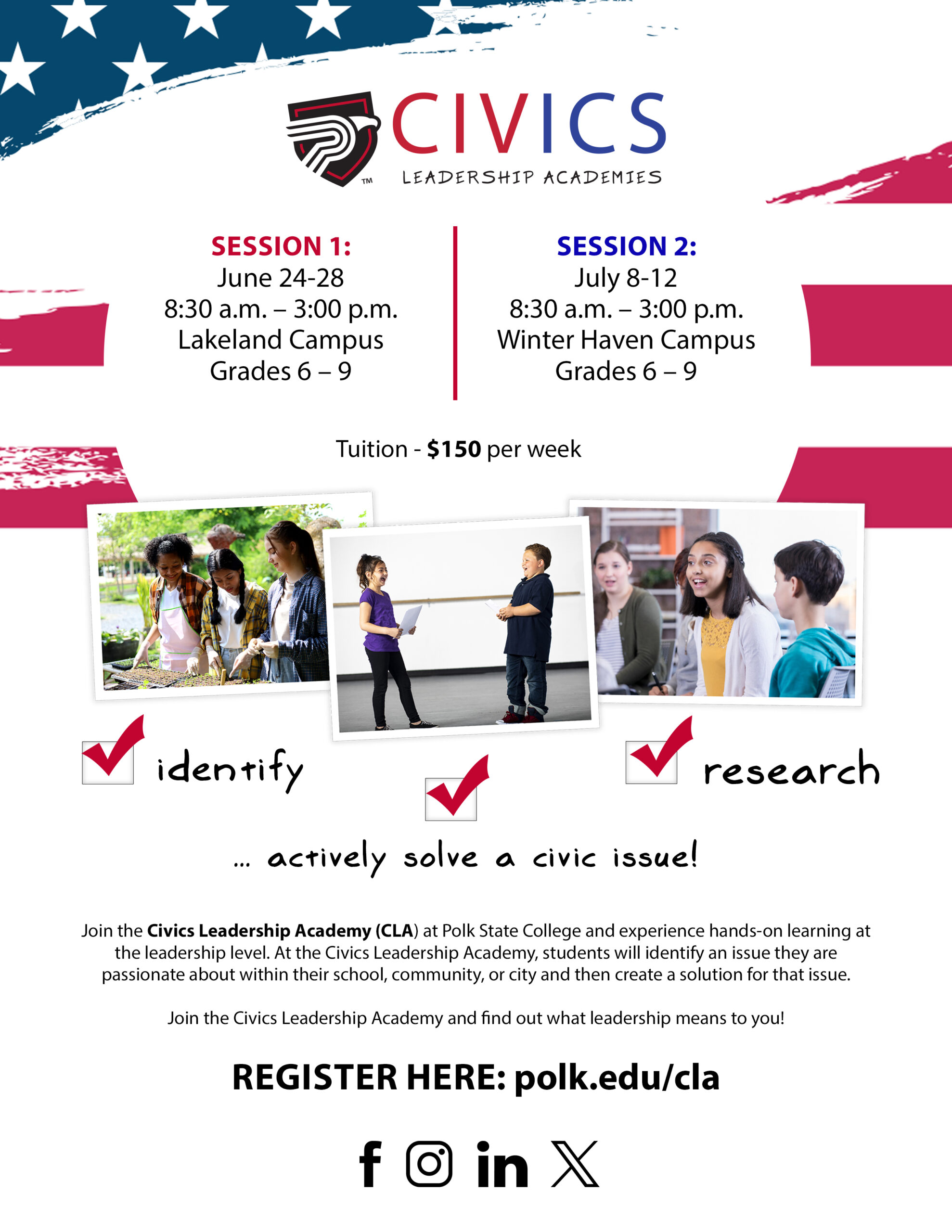 Civics Leadership Academy | Polk State College