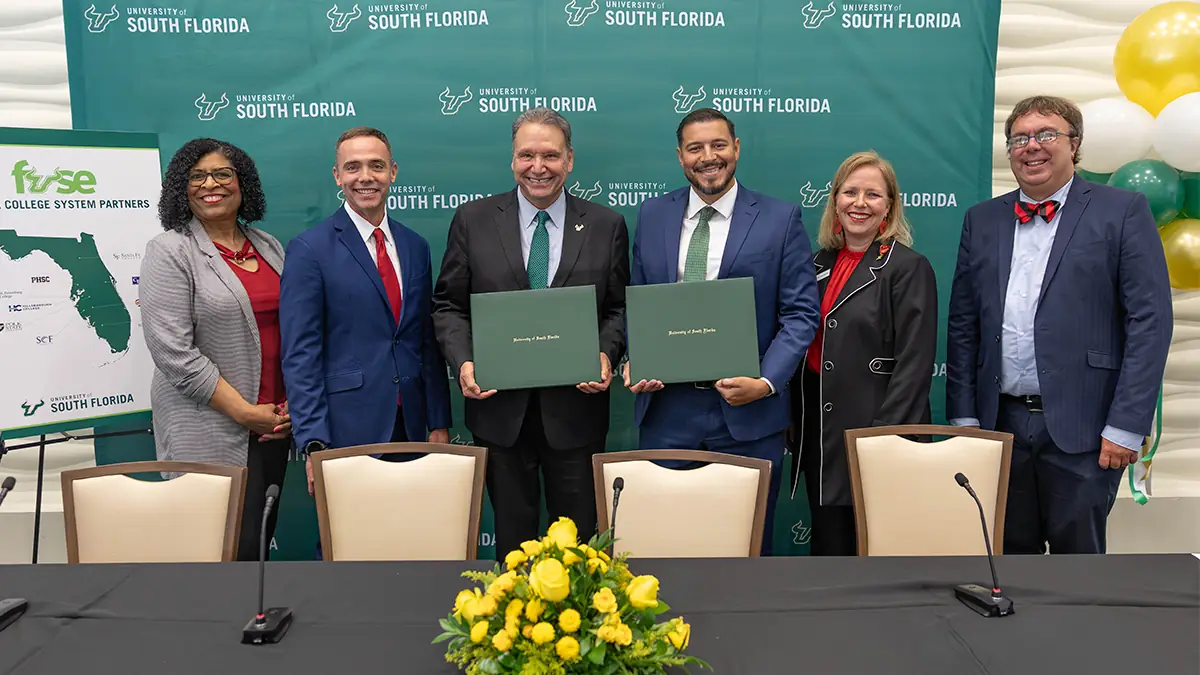 Polk State and USF Administrators