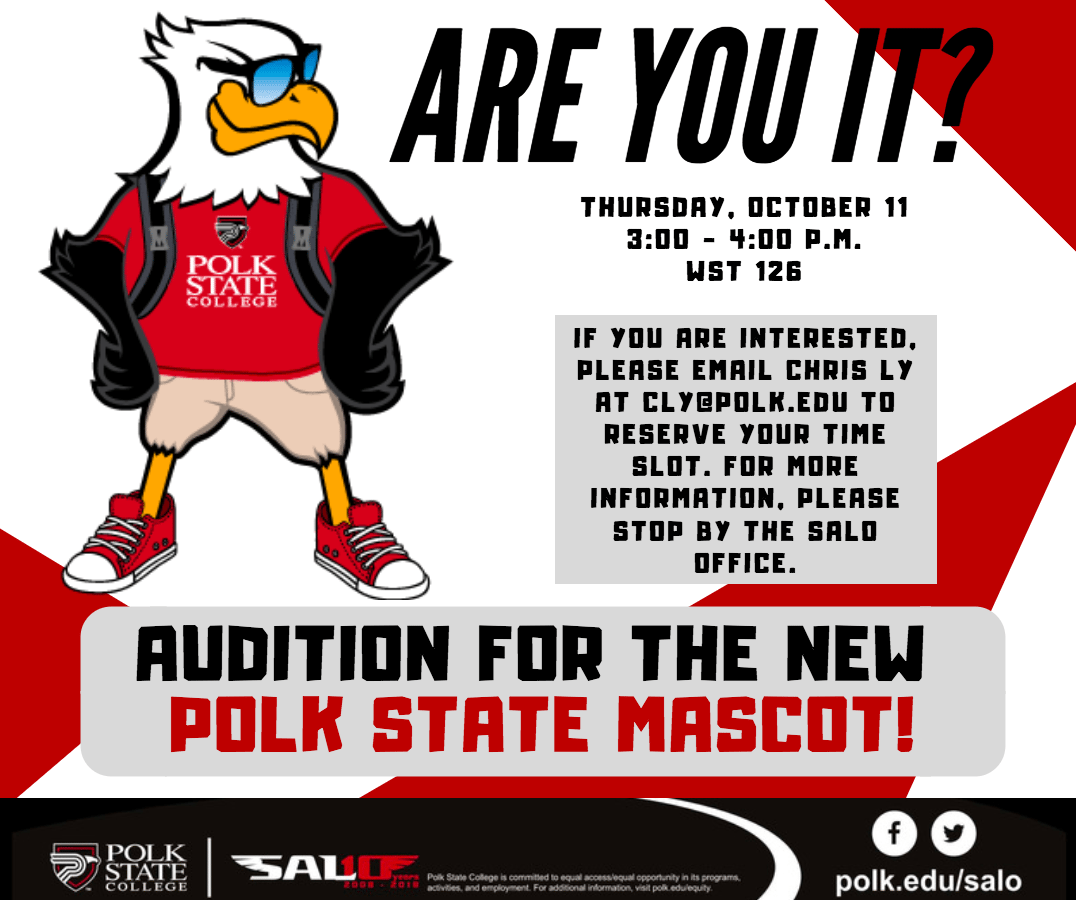 Polk State College Mascot Audition Polk State College Polk State College Mascot Audition Polk State College