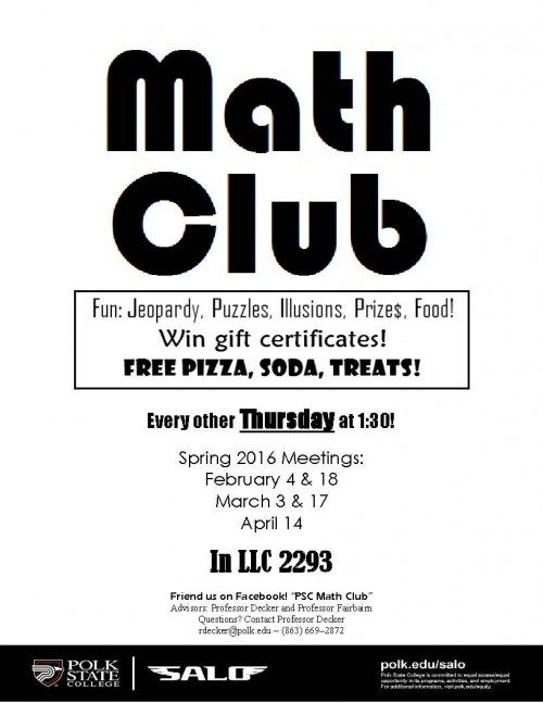 Math Club Flyer Spring lkd