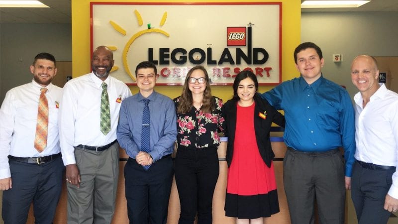 LEGOLAND Florida Resort interns and executives