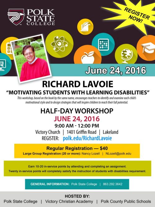 Richard Lavoie flyer