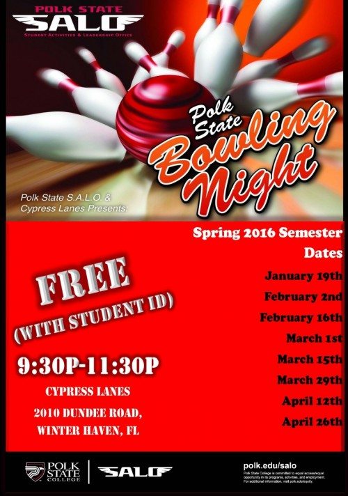 Spring 2016 Bowling Nights