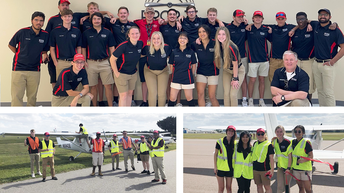 Firstyear students shine as Polk State Flight Team earns bid to