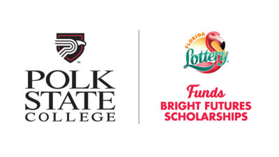 Polk State College and Florida Lottery logos