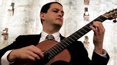 Polk State Music instructor Ben Pila will perform at the National September 11 Memorial & Museum on the 15th anniversary of the terrorist attacks. Pila is seen here during his performance for Pope Francis at the Memorial & Museum in 2015.