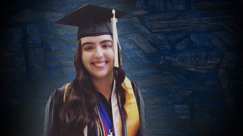 Polk State Lakeland Gateway to College salutatorian Claudia Oppelt