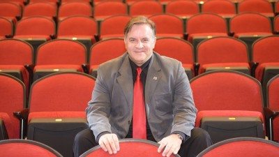 Mark Hartfield joined Polk State College in August as a professor of humanities and acting. He is also directing two Polk State Theatre productions this season.