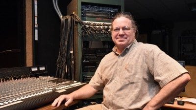 James Sharp has worked as theatre technical director at Polk State College for 27 years.