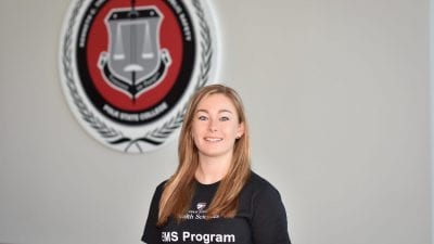 Polk State EMS student Jessica Spell