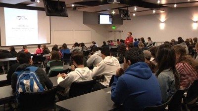 About 100 students from the Heartland Educational Consortium spent Saturday at the Polk State Clear Springs Advanced Technology Center, learning about STEM degree programs and career options.