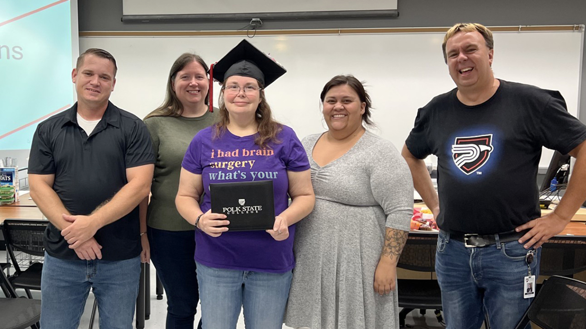 Decades Grad Polk State grad overcomes cancer to achieve degree after two decades ...