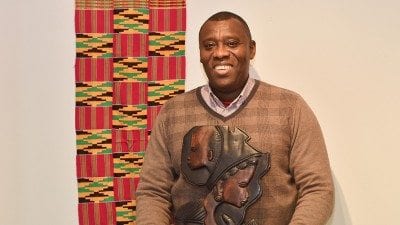 Polk State TRiO academic advisor John Fynn has collected more than 200 African masks and cloths, which will be displayed at Polk State Lakeland and the Polk State Lake Wales Arts Center during Black History Month.