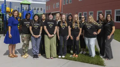 Early Childhood Education students and faculty
