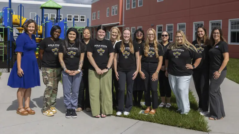 Early Childhood Education students and faculty