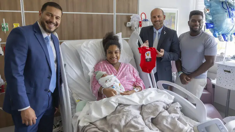 Group photo with President Kamoutsas, Vice President and family