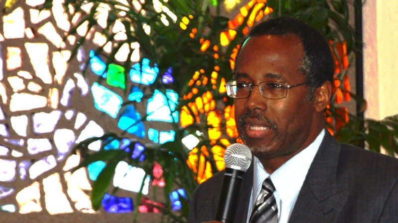 Dr. Benjamin Carson Sr., a famed surgeon, author and public speaker, spoke during a luncheon Tuesday at the Polk State College Lake Wales Arts Center.