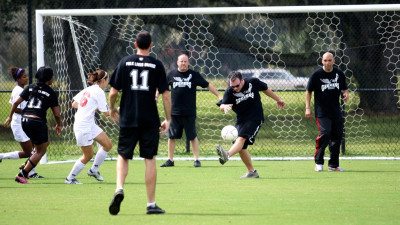 Polk State Soccer and members of the College's faculty and staff will face off on Oct. 24 during the College's third annual United Way Soccer Match.