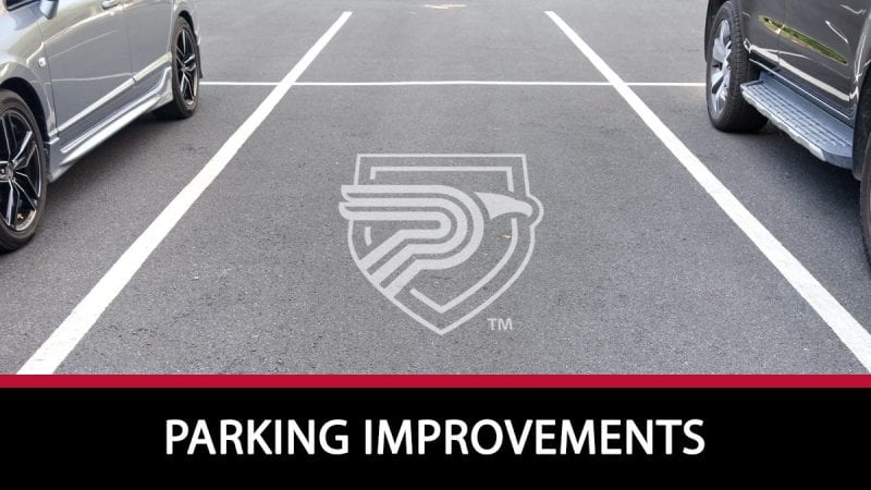 Parking improvements