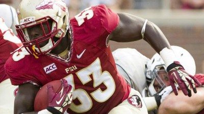 Former Polk student Freddie Stevenson now plays football for Florida State University, which will compete in the BCS National Championship against Auburn University.