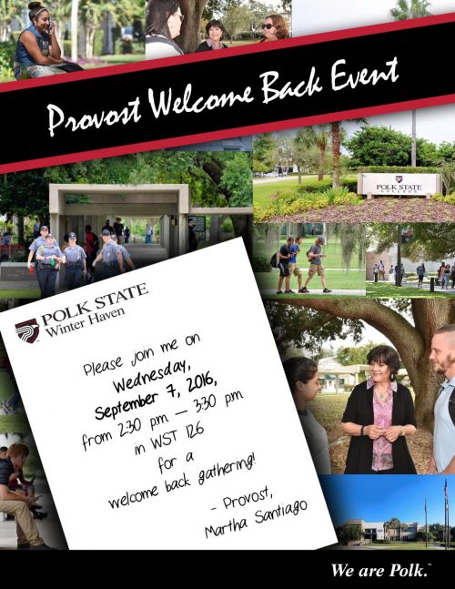 provost welcome back2 160808