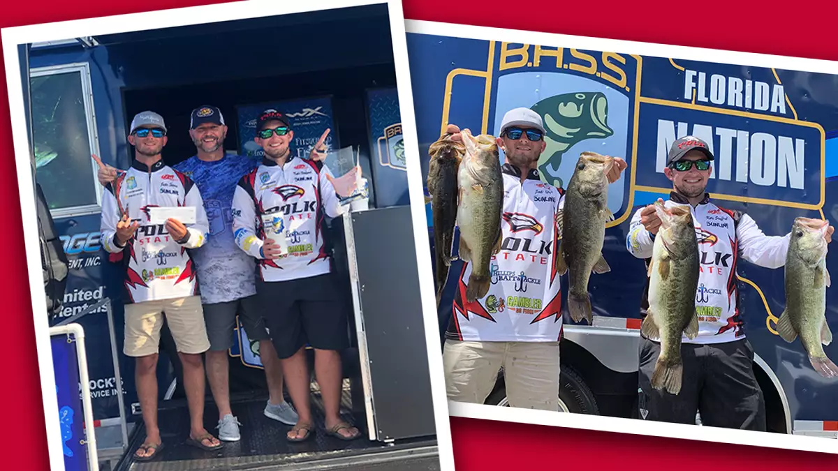 Polk State Bass Fishing Team wins college invitational, qualifies for national championship